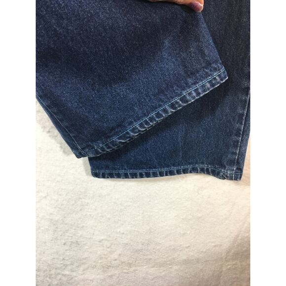 Vintage Y2K No Boundaries Button Fly Jeans w/ Bright Blue Trim Junior's‎ Size 15 - Picture 8 of 13